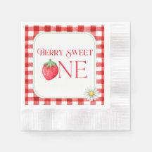 Serviette de dessert Berry Sweet One