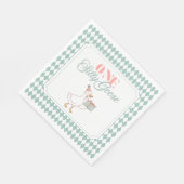 En Papier Serviette de dessert One Silly Goose (Coin)