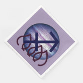 En Papier Serviette de dîner Sagittaire (Coin)