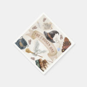 En Papier Serviette de fête de sorcier (Coin)