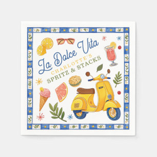 En Papier Serviette de fête Mahjong La Dolce Vita Spritz & S