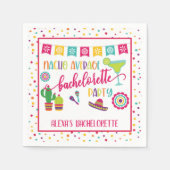 En Papier Serviette de fête pour célibataire moyenne Nacho - (Devant)