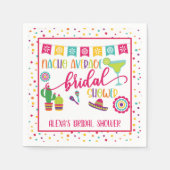 En Papier Serviette de fête prénuptiale Nacho Average - Wh (Devant)