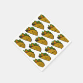 En Papier Serviette de fête Taco (Coin)
