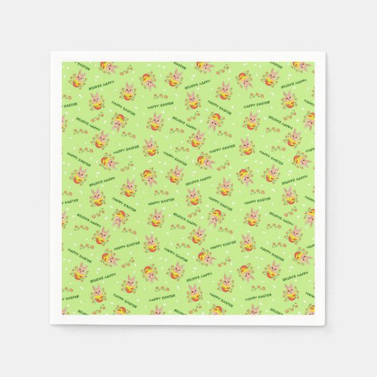 En Papier Serviette de lièvre (Devant)