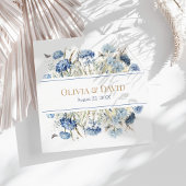 En Papier Serviette de mariage classique Hydrangea Champagne