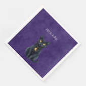 En Papier Serviette de mariage gothique (Coin)