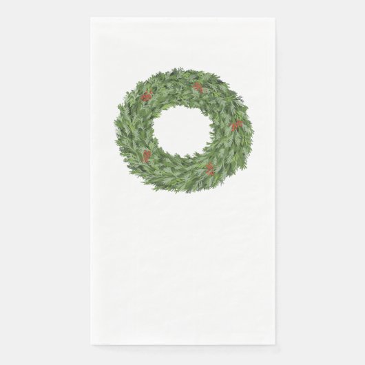 En Papier Serviette de Noël (Devant)