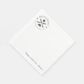 En Papier Serviette de restaurant, de café ou de diner profe (Coin)