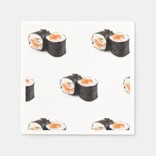 En Papier Serviette de sushi, approvisionnements de partie
