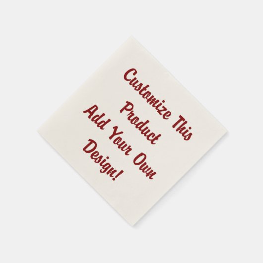 En Papier Serviette de table (Coin)