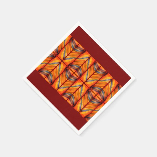 En Papier serviette de table (Coin)