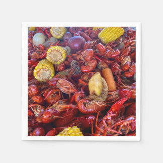 En Papier serviette de table à cocktail de langouste