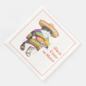 En Papier Serviette de table standard WENDELITO Cinco de May (Coin)