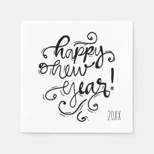 En Papier Serviette de vacances Bonne Année