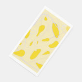 En Papier Serviette design couleur chaude (Coin)