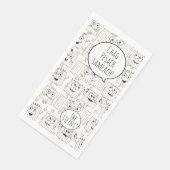 En Papier Serviette d'hôte Pâques serviettes Matzahs (Coin)