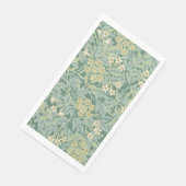 EN PAPIER SERVIETTE D'HÔTE : WILLIAM MORRIS : JASMINE : 1896 (Coin)