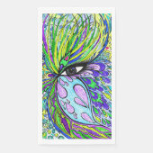 En Papier Serviette d'hôtes Napkin (Devant)