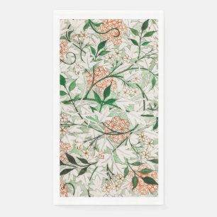 EN PAPIER SERVIETTE D'INVITATION : WILLIAM MORRIS : JASMINE