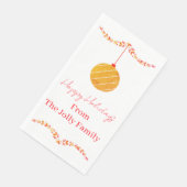 En Papier Serviette d'invité (Coin)