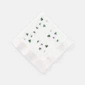 En Papier Serviette Fraise Parfait Pique-Nique (Coin)