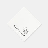 En Papier serviette grillée de luxe grillée (Coin)