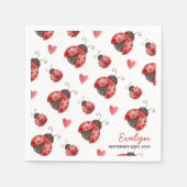 En Papier Serviette Lady Bug (Devant)