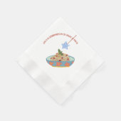 En Papier Serviette magique et pâtes (Coin)