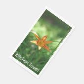 En Papier Serviette orange Lily Meadow (Coin)