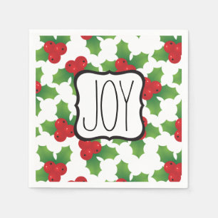 EN PAPIER SERVIETTE POUR FESTIVITÉ DE NOËL