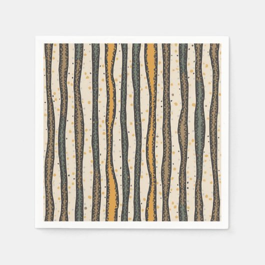 En Papier serviette rayée (Devant)