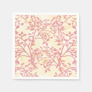 En Papier Serviette rétro pour dessert avec détails de glaça