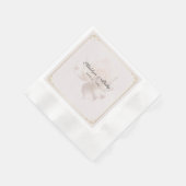 En Papier Serviette rose douce (Coin)
