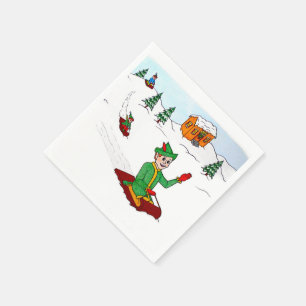 En Papier Serviette Scooter l'elfe