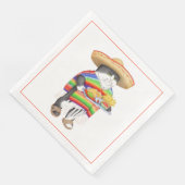 En Papier Serviette standard de dîner WENDELITO (Coin)