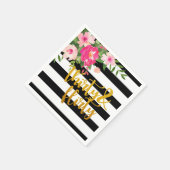 En Papier Serviette Trente et Vierge - Grandes Blances (Coin)