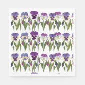 En Papier Serviette Viola (Devant)