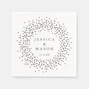 En Papier Serviettes Mariages modernes - Cocktail Serviette