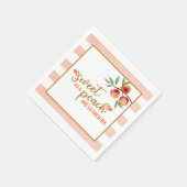 En Papier Servir comme une serviette de pêche - Stripes (W) (Coin)