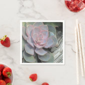 En Papier Succulent serviette (En situation)