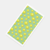 En Papier Tennis Balls Design Serviette Invitée (Coin)
