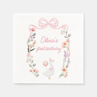 En Papier Une serviette ridicule de fête d'anniversaire d'oi