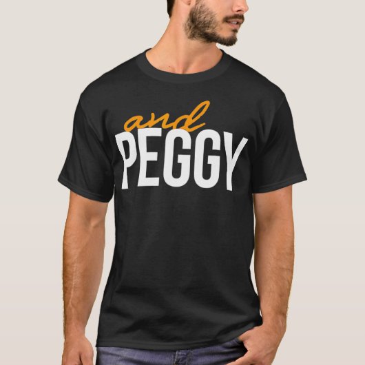 En Peggy Unique Hamilton US Geschiedenis T-shirt (Voorkant)