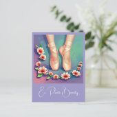 " EN POINTE BEAUTY " CARTE POSTALE (Debout devant)