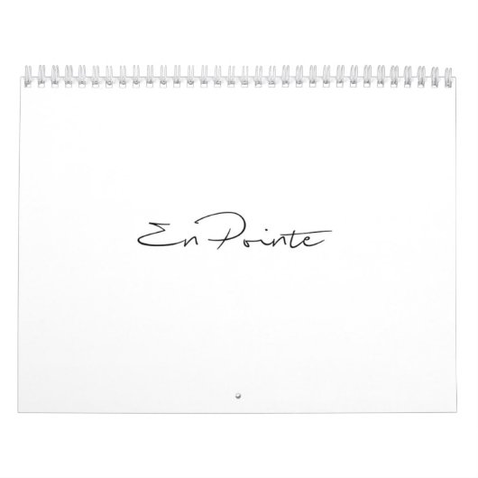 En Pointe Kalender (Hoes)