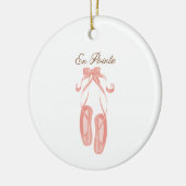 En Pointe Keramisch Ornament (Links)