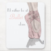 En pointe Mouse Mat Muismat (Voorkant)