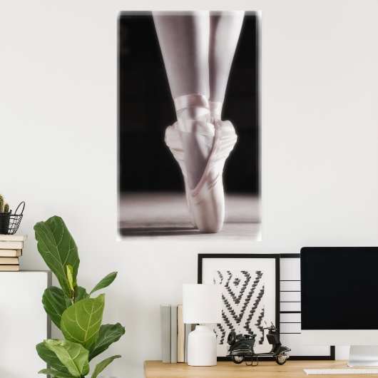 En Pointe Poster (Thuiskantoor)