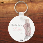 En pointe sleutelhanger (Voorkant)